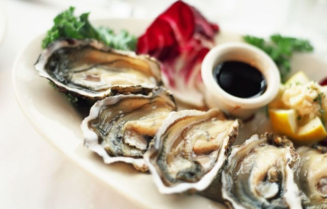 oesters om de potentie te vergroten