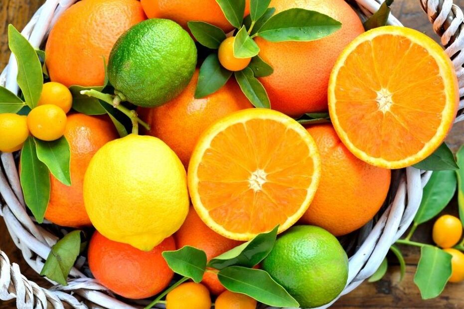 sinaasappelen en citroenen voor potentie