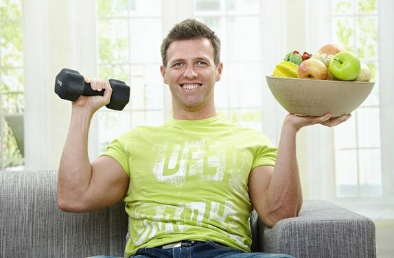 Gezonde voeding en lichaamsbeweging zijn de sleutels tot de gezondheid van mannen! 