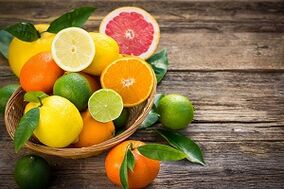 citrusvruchten om de potentie te vergroten