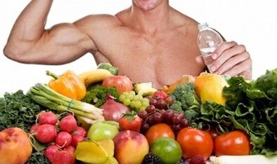 fruit en groenten voor mannelijke potentie
