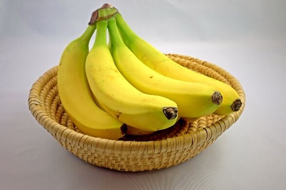 Bananen om de potentie van mannen te vergroten
